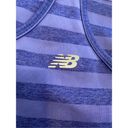 New Balance  Lightning Dry Striped Racerback Tank Top Athletic Athleisure Photo 6