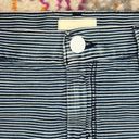 MOTHER Denim  S.N.S Striped Jean On The Road Mini Skirt Size 27 Photo 2