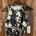 Balance Collection NWT   Black Cosmic Tie-Dye Mia Crop Tank size medium Photo 0