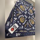 Miller Lite Beer Navy Blue Bandana Scarf Handkerchief Photo 2