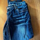 Maurice's  ORIGINAL CAPRI DENIM BLUE JEANS THICK STITCH 9/10​ Photo 6