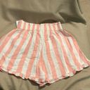 Abound  Junior Ruffled Hem Linen Shorts Photo 3