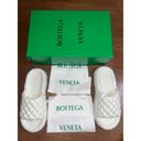 Bottega Veneta  Stretch Padded Sandals in White 40 10 With Box Womens Puffy Slide Photo 5