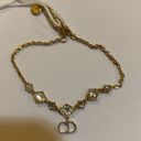 Christian Dior Dior Clair D Lune Bracelet Gold-Finish Metal and Silver-Tone Crystals Photo 3