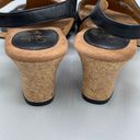 Life Stride  size 8.5 strappy faux cork wedge sandal Photo 2