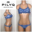 PilyQ  sky blue lace bikini. S/M. NWT Photo 1