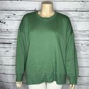 Arizona Jeans Arizona Jean Co. NWT Size XXXL 3X Dark Ivy Green Fleece Lined Sweatshirt Top Photo 0