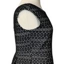 Tiana B . Fit & Flare Party Dress Cap Sleeves Black Illusion Lace Women’s 14 Photo 6