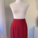 Talbots Vintage ‘90s  Red Pencil Skirt Photo 0