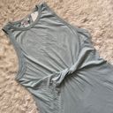 l*space Dress Seaview Sleeveless Front Twist Mini Sky Blue L NWT New Photo 4