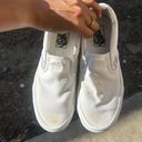 Vans White Slip On Photo 2