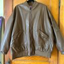 Edikted oversized faux leather jacket Photo 0