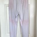 Sundry  Tie Dye Sweat Set Tapered Joggers Size 0 Extra Small Pink Blue Lounge Photo 8