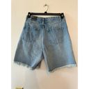 Wild Fable  Women's High-Rise Wide Leg Bermuda Jean Shorts -6 NWT Photo 4