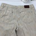 DKNY  8 Animal Print Jegging Jeans Khaki/Gold Photo 2