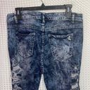 Vip Jeans Ladies Size 13/14 Highly Distressed Denim Destroyed Tattered Acid Wash Photo 3