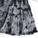 L'Agence  Tie Dye Pleated Mini Gray Skirt XS Photo 6