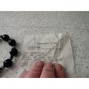 Onyx Vintage Style Jet Black  Beads Black Hematite Faceted Spacers Bracelet Photo 3
