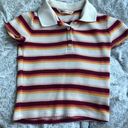 Polo Short Sleeve Striped  Button Up Photo 0