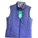 Free Country  Womans Reversible Vest Smoky Grape Sz L NWT Photo 0