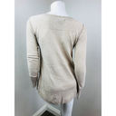 Wearing Your Heart on Your Sleeve Sweater S Brown Cotton Pullover Flare Thin Photo 1