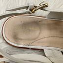 Cole Haan  White Leather Grand Series Flat Thong Sandals Size 9B Photo 2