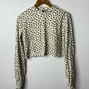 Beach Riot  Spotted Pullover Crop Sweater Womens Size S Photo 2