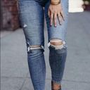 Carly Jean Los Angeles  CJLA Logan Distressed Skinny Jeans Size 3 Photo 0