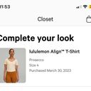 Lululemon  align t-shirt Photo 3