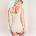 Old Navy  Fitted Sleeveless Square Neck Bodysuit Size Medium Wish Bone Crème Photo 1