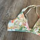 Rhythm . Barbados Tropical Patterned Bikini Top Size L Photo 2