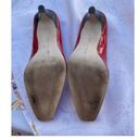 Anne Klein  size 7.5 red patent leather heels . Photo 7