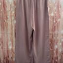 Cider  Pink High Waist Pleated Wide Leg Trouser Pants Photo 8