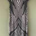 Chico's Chico’s sz 0 career dress geometric print midi Photo 0