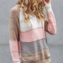 MULTI COLOR LIGHTWEIGHT CLASSIC CHIC KNIT HOODIE Size undefined Photo 8