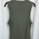 James Perse Standard  Artillery Green Ribbed Knit Tank Dress Sz.3(L) NWT Photo 11