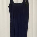 Sweet Storm  navy blue scaled dress Photo 0