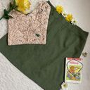 Dress Barn Vintage 90s  suede green Fall skirt Photo 2