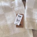 Vans NWT  Winter Checker Relaxed Cardigan in Turtledove Photo 8