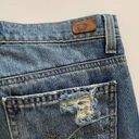 DKNY  Ludlow Cropped Boyfriend Fit Denim Pants Distressed Patches & Lace Jeans 2 Photo 8