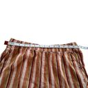 Madewell  Rainbow Stripe Linen Blend Pull On Shorts Size Small NWT Photo 6