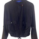 Apt. 9  Black Rayon Jacket with Gold Hardware - size medium Photo 1