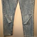 Princess Polly Intentions Straight Leg Knee Rip Denim Jeans Cotton size 8 Photo 3