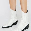 Nasty Gal Gently Loved  Leather Ankle Western Boots Photo 0