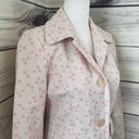 United Colors Of Benetton Vintage Pink Floral Jacket Photo 2