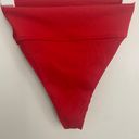 Beach Riot Red Highwaisted Bottoms Photo 0