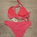 Jessica Simpson 💕💕 Glitter Bomb Bikini ~ Pop Pink Medium M NWT Photo 1