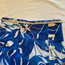 J. McLaughlin  blue and white floral skirt / size 10 Photo 4