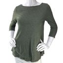 J.Jill  Pure Jill Womens Size XS Green TShirt Top Round Neck Comfort Photo 0
