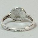 Onyx Silver Black Round  Gemstone Crystal Toe Ring Jewelry 🖤 Photo 1